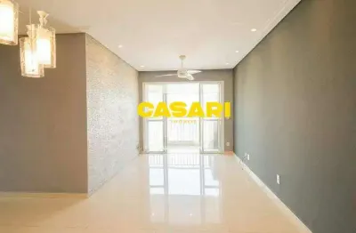 Apartamento com 3 dormitórios à venda, 91 m² - centro - são bernardo do campo/sp