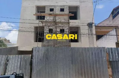 Apartamento com 2 dormitórios à venda, 48 m² - vila pires - santo andré/sp