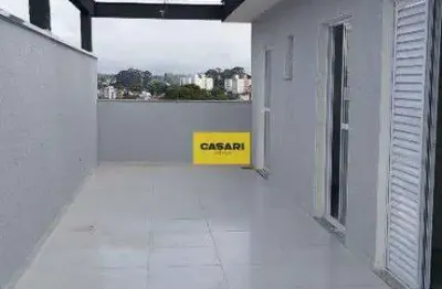 Cobertura com 2 dormitórios à venda, 100 m² - assunção - são bernardo do campo/sp