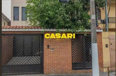 Sobrado com 3 dormitórios à venda, 300 m²- rudge ramos - são bernardo do campo/sp