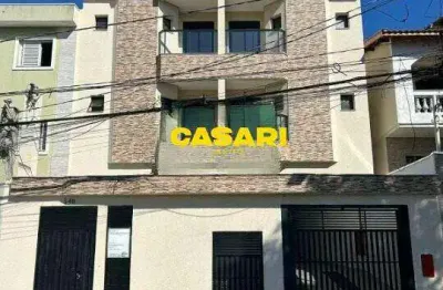 Cobertura com 2 dormitórios à venda, 100 m² - parque das nações - santo andré/sp