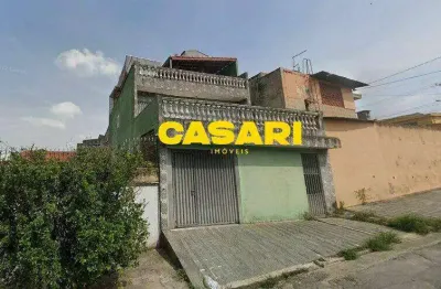 Sobrado com 3 dormitórios à venda, 203 m² - jardim monções - santo andré/sp