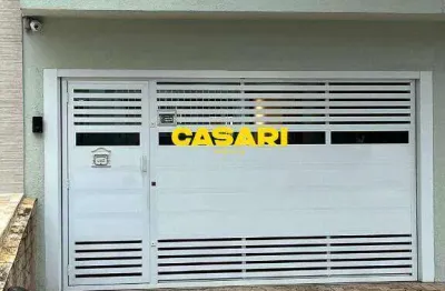 Sobrado lindo, vago, 2 dormitorios, suite, varanda, area gourmet, 2 vagas, centro - sbc, 130m2!