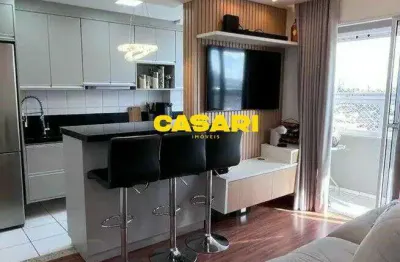 Apartamento com 2 dormitórios à venda, 50 m² - vila metalúrgica - santo andré/sp