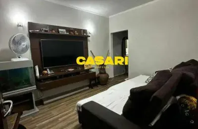 Sobrado com 3 dormitórios à venda, 152 m² - rudge ramos - são bernardo do campo/sp