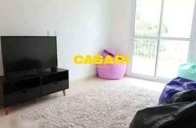 Apartamento com 2 dormitórios à venda, 51 m²- taboão - são bernardo do campo/sp