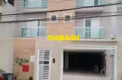 Cobertura com 2 dormitórios à venda, 115 m² - santa maria - santo andré/sp