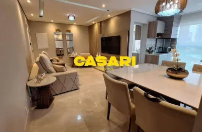 Apartamento com 3 dormitórios à venda, 96 m² - baeta neves - são bernardo do campo/sp