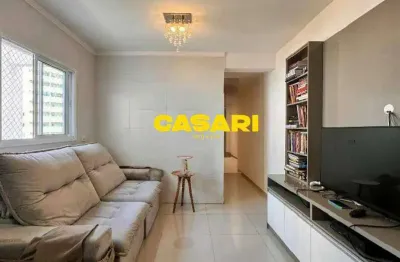 Cobertura à venda com 3 dormitórios, suíte e área gourmet – 139 m² vila valparaíso - santo andré/sp