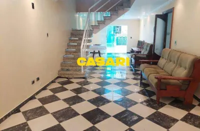 Sobrado com 4 dormitórios à venda, 470 m² - parque espacial - são bernardo do campo/sp