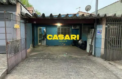 Casa térrea com 1 dormitório e 2 vagas à venda na cidade são jorge – santo andré/sp