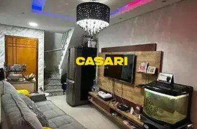 Cobertura com 2 dormitórios à venda, 99 m² - vila marina - santo andré/sp