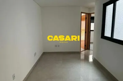 Cobertura com 2 dormitórios à venda, 80 m² - jardim bela vista - santo andré/sp