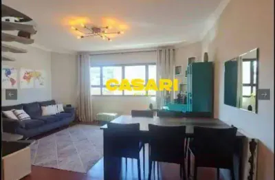 Cobertura com 3 dormitórios à venda, 166 m² - jardim maria adelaide - são bernardo do campo/sp