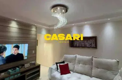 Sobrado à venda no demarchi – 3 dormitórios com suíte máster e 2 vagas