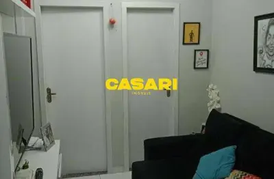 Cobertura com 2 dormitórios à venda, 76 m² – jardim alvorada, santo andré/sp