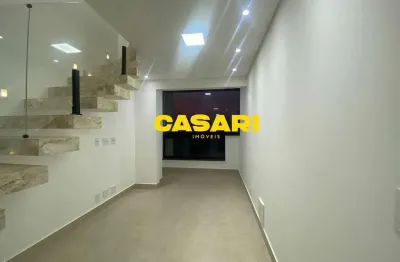 Cobertura de alto padrão com 3 dormitórios à venda, 120 m² – santa terezinha, são bernardo do campo/sp