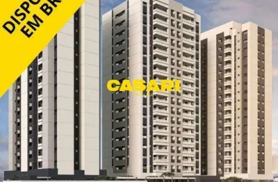 Apartamento com 2 dormitórios à venda, 52 m² - casa branca - santo andré/sp