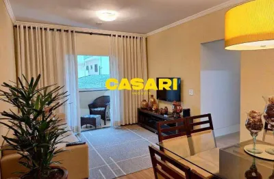 Apartamento com 2 dormitórios à venda, 70 m² - jordanópolis - são bernardo do campo/sp