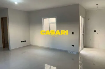 Cobertura 2 dormitórios com área gourmet e vista livre parque das nações - santo andré/sp