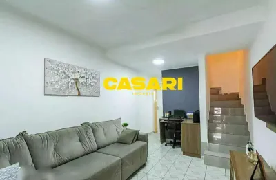 Sobrado com 3 dormitórios à venda, 90 m² por r$ 437.900,00 - planalto - são bernardo do campo/sp