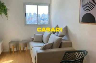Apartamento com 1 dormitório à venda, 49 m² - casa branca - santo andré/sp