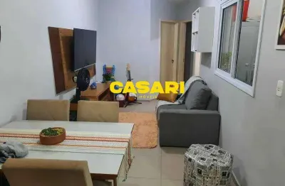 Apartamento com 2 dormitórios à venda, 50 m² - vila joão ramalho - santo andré/sp