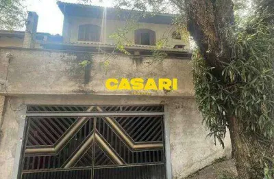 Sobrado com 4 dormitórios à venda, 200 m² - taboão - são bernardo do campo/sp