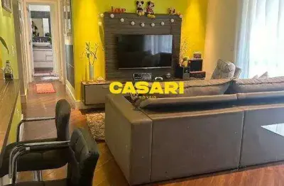 Apartamento com 3 dormitórios à venda, 96 m² - boa vista - são caetano do sul/sp