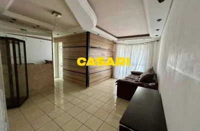 Apartamento com 2 dormitórios à venda, 55 m² - jardim do estádio - santo andré/sp