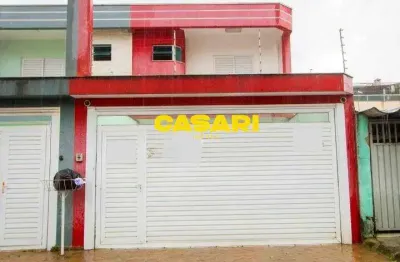 Sobrado com 3 dormitórios à venda, 162 m² - vila floresta - santo andré/sp