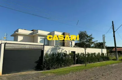 Sobrado com 4 suítes à venda, 600 m² - boituva/sp – fácil acesso à rodovia castelo branco