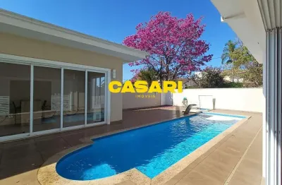 Casa à venda, 432 m² com 5 dormitórios, piscina aquecida, no condomínio flora ville - boituva/sp