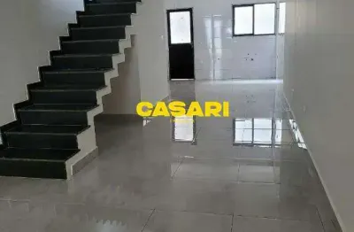 Sobrado novo com 3 suítes à venda no jardim stella – santo andré/sp