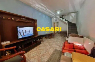 Sobrado com 2 dormitórios à venda, 91 m² por r$ 409.990,00 - paulicéia - são bernardo do campo/sp