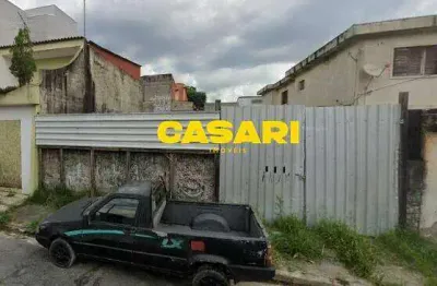 Terreno à venda na Travessa das Sensitivas, 99, Vila Luzita, Santo André