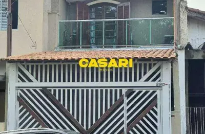 Sobrado com 3 dormitórios à venda, 234 m² - jordanópolis - são bernardo do campo/sp