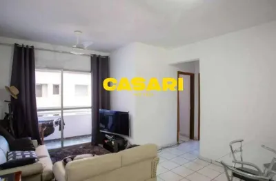 Apartamento à venda no assunção – 65 m², 2 dormitórios com suíte e sacada em são bernardo