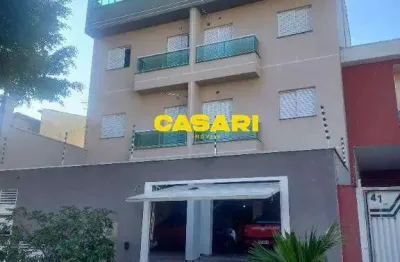 Apartamento com 2 dormitórios à venda, 54 m² por r$ 330.000,00 - vila linda - santo andré/sp