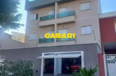 Apartamento com 2 quartos à venda, 54 m² - vila linda - santo andré/sp