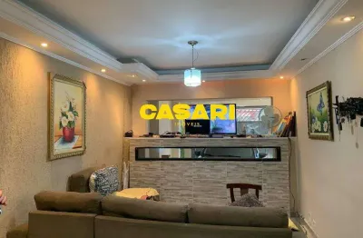 Sobrado com 3 dormitórios à venda, 222 m² - baeta neves - são bernardo do campo/sp