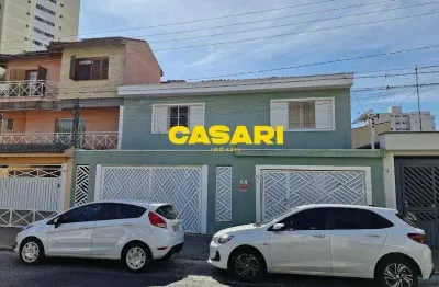 Sobrado com 3 dormitórios à venda, 175 m² - rudge ramos - são bernardo do campo/sp