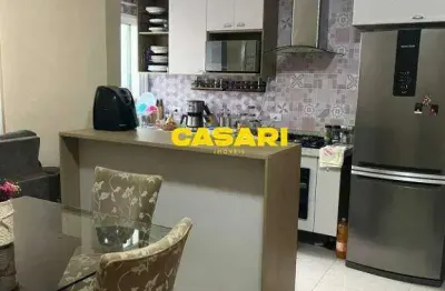 Cobertura com 2 dormitórios à venda, 140 m² - vila pires - santo andré/sp