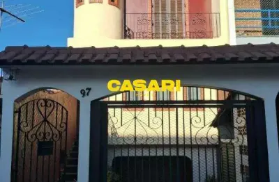 Sobrado à venda com 4 dormitórios, 2 suítes e 6 vagas – jardim las vegas, santo andré/sp