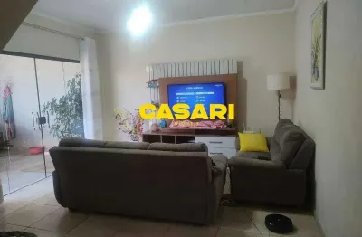 Sobrado com 2 dormitórios à venda, 138 m² - montanhão - são bernardo do campo/sp