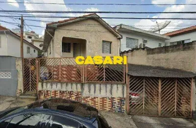 Terreno com duas construções à venda, 240 m² - nova petrópolis, são bernardo do campo