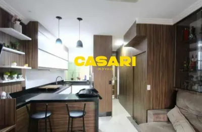 Sobrado com 2 dormitórios à venda, 114 m² - vila humaitá - santo andré/sp