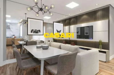 Cobertura à venda na vila guiomar, santo andré, com 65 m² de área privativa