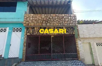 Casa com 2 dormitórios à venda, 140 m² - vila luzita - santo andré/sp