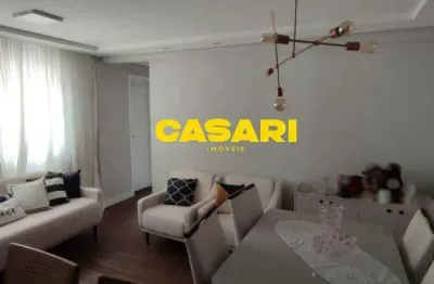 Apartamento com 2 dormitórios à venda, 57 m² - vila valparaso - santo andré/sp